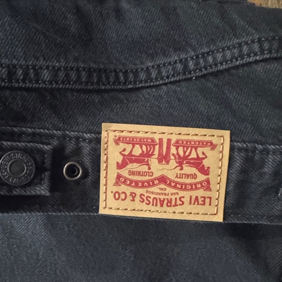 LEVIS NWT CINCH BAGGY BLACK JEANS SIZE 29x31 NEW SO CUTE!!! - Picture 5 of 6